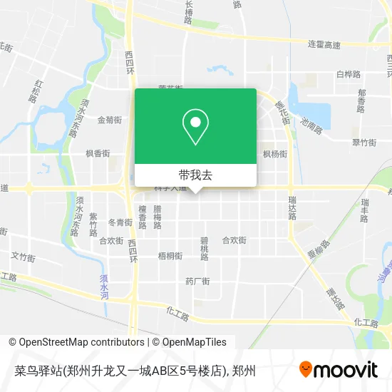 菜鸟驿站(郑州升龙又一城AB区5号楼店)地图