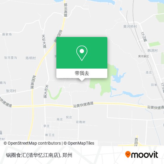 锅圈食汇(清华忆江南店)地图