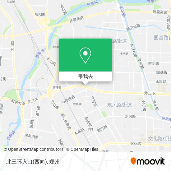 北三环入口(西向)地图