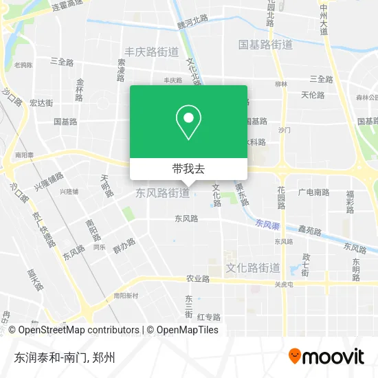 东润泰和-南门地图