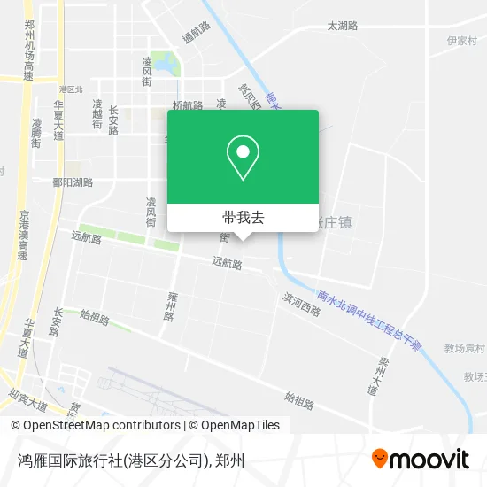 鸿雁国际旅行社(港区分公司)地图
