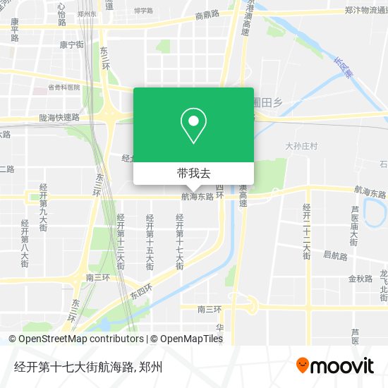 经开第十七大街航海路地图
