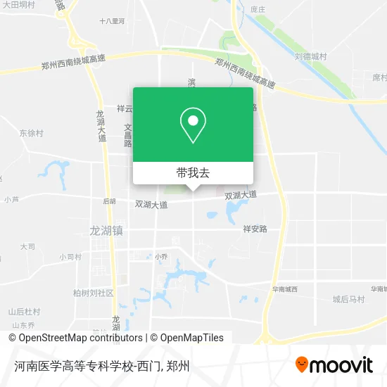 河南医学高等专科学校-西门地图