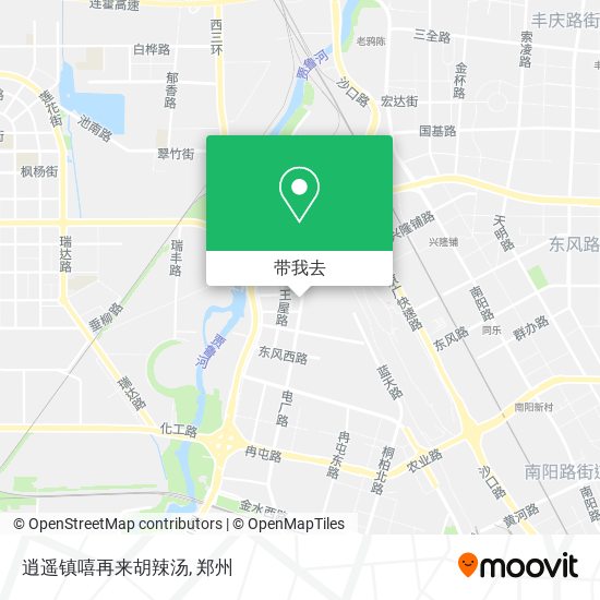 逍遥镇嘻再来胡辣汤地图