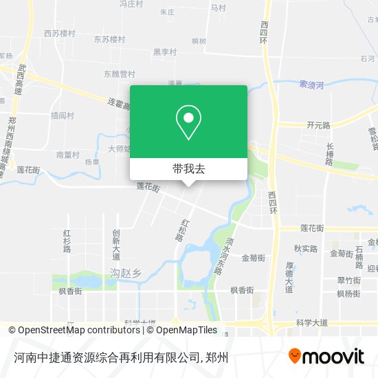 河南中捷通资源综合再利用有限公司地图