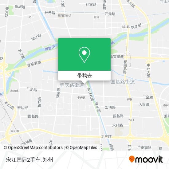 宋江国际2手车地图