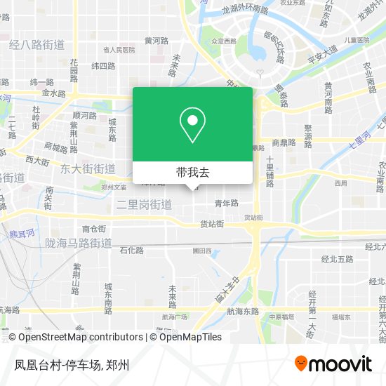 凤凰台村-停车场地图