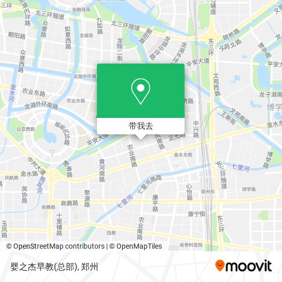 婴之杰早教(总部)地图