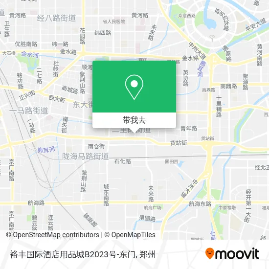 裕丰国际酒店用品城B2023号-东门地图