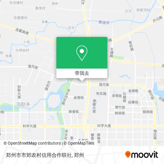 郑州市市郊农村信用合作联社地图