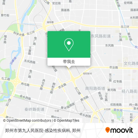 郑州市第九人民医院-感染性疾病科地图