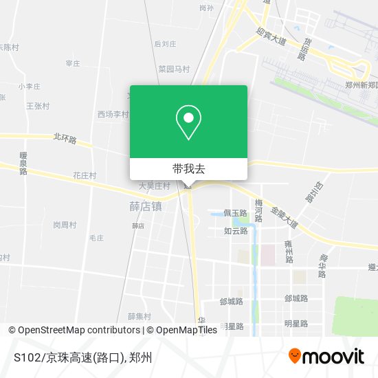 S102/京珠高速(路口)地图