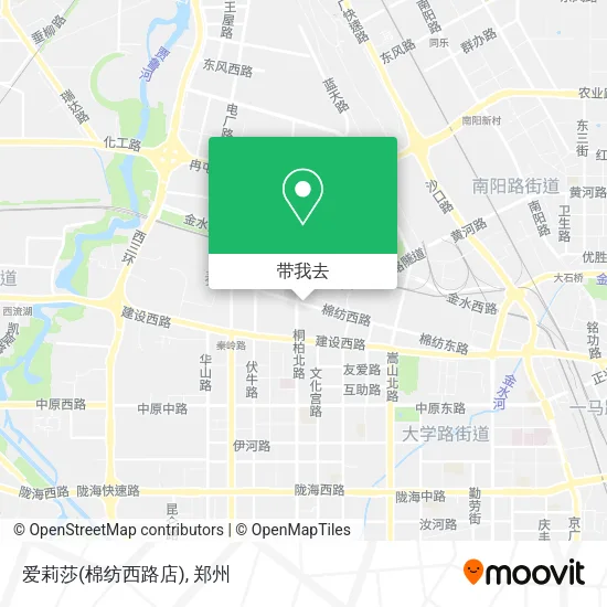 爱莉莎(棉纺西路店)地图