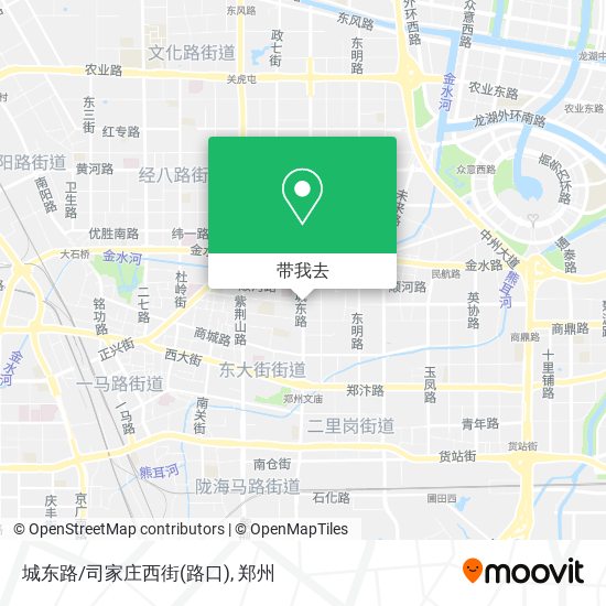 城东路/司家庄西街(路口)地图