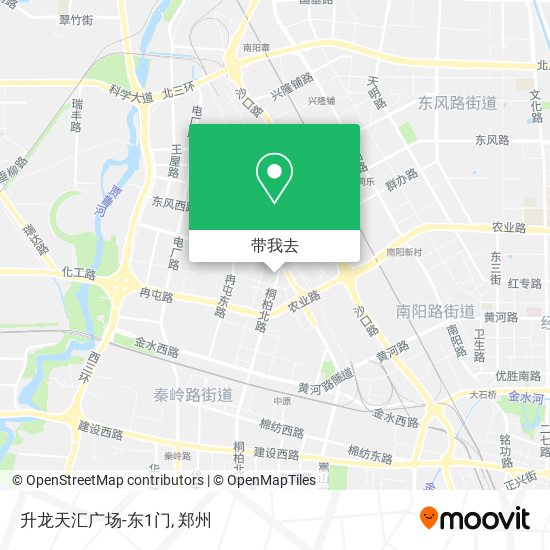升龙天汇广场-东1门地图