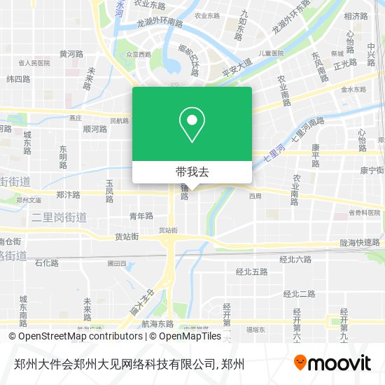 郑州大件会郑州大见网络科技有限公司地图