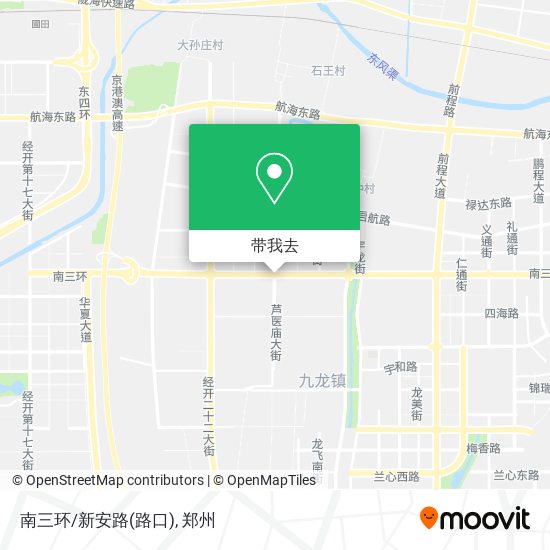 南三环/新安路(路口)地图