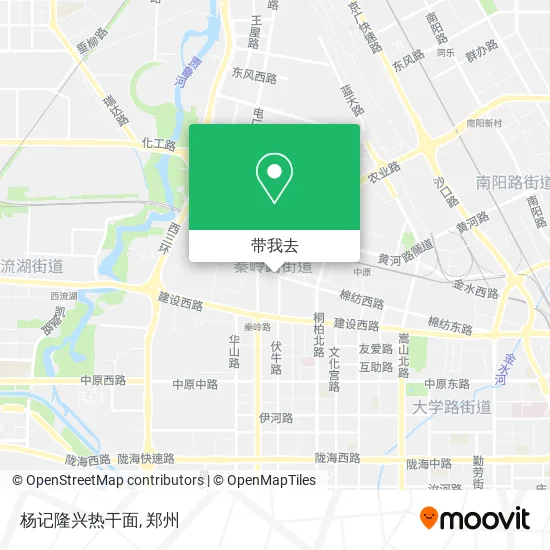 杨记隆兴热干面地图