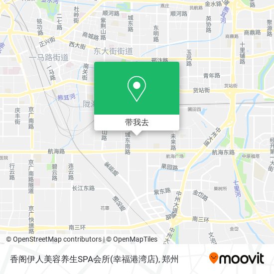 香阁伊人美容养生SPA会所(幸福港湾店)地图