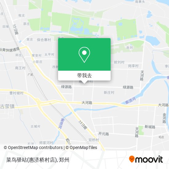 菜鸟驿站(惠济桥村店)地图