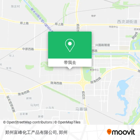 郑州富峰化工产品有限公司地图