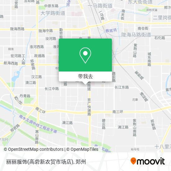 丽丽服饰(高砦新农贸市场店)地图