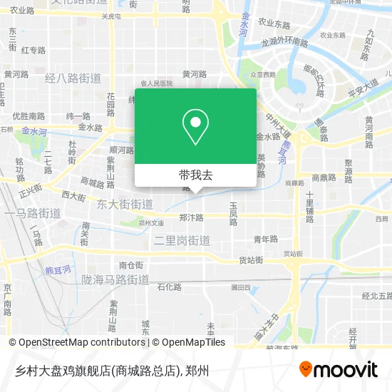 乡村大盘鸡旗舰店(商城路总店)地图