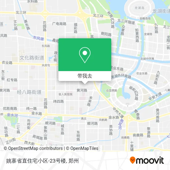姚寨省直住宅小区-23号楼地图
