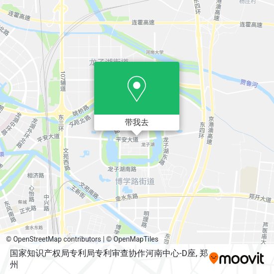 国家知识产权局专利局专利审查协作河南中心-D座地图