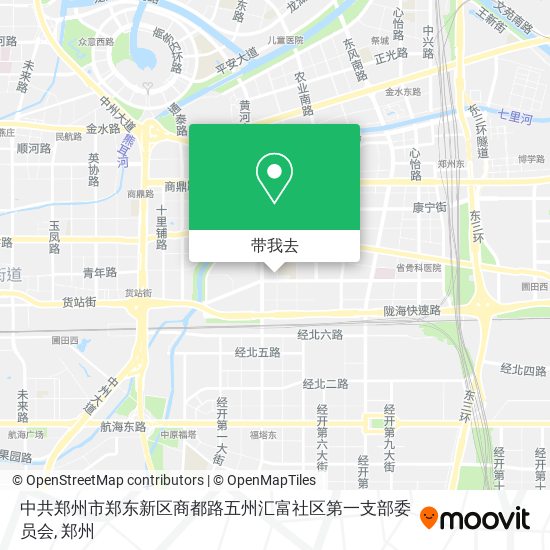 中共郑州市郑东新区商都路五州汇富社区第一支部委员会地图