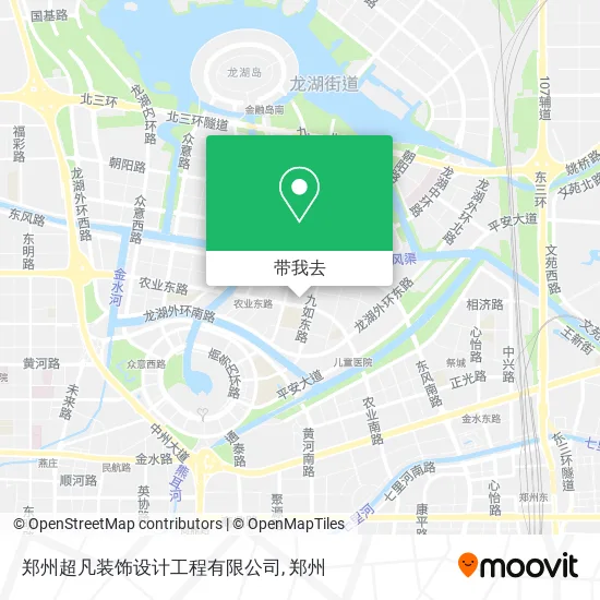 郑州超凡装饰设计工程有限公司地图