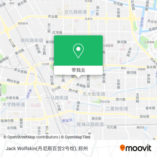 Jack Wolfskin(丹尼斯百货2号馆)地图
