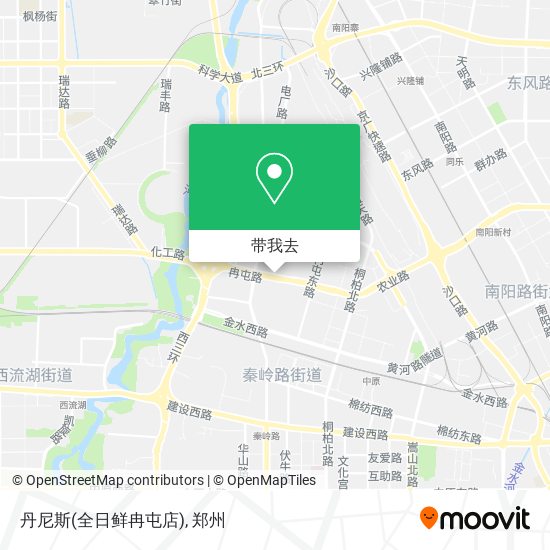 丹尼斯(全日鲜冉屯店)地图