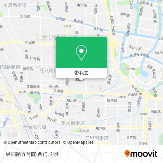 经四路五号院-西门地图