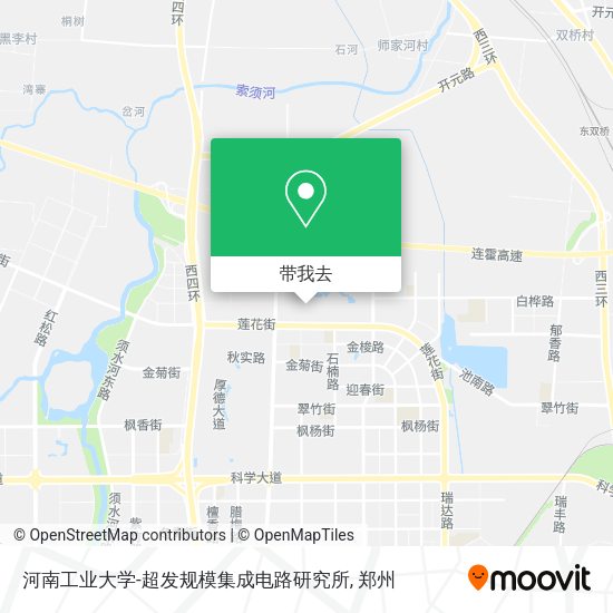 河南工业大学-超发规模集成电路研究所地图