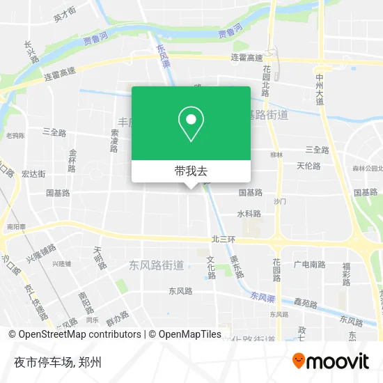 夜市停车场地图