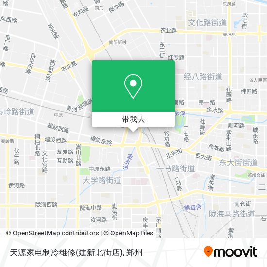 天源家电制冷维修(建新北街店)地图
