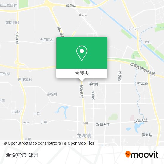希悦宾馆地图