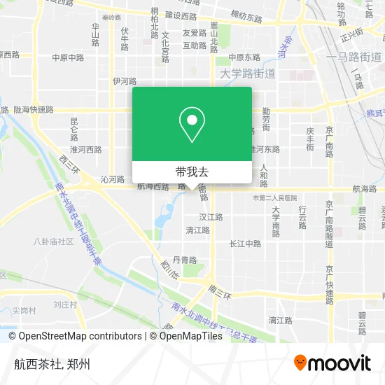 航西茶社地图