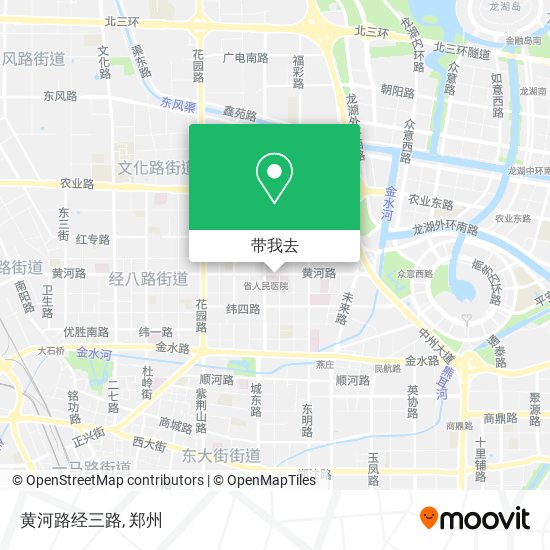 黄河路经三路地图