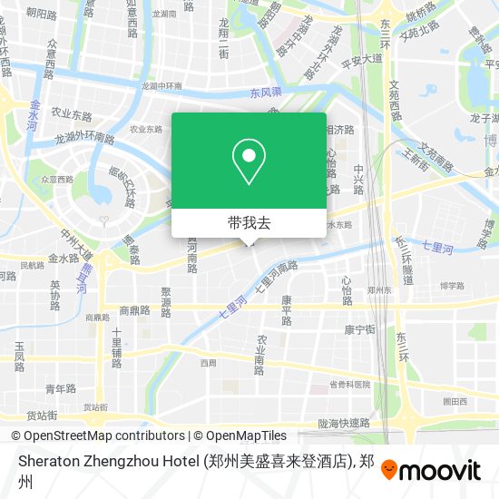 Sheraton Zhengzhou Hotel (郑州美盛喜来登酒店)地图