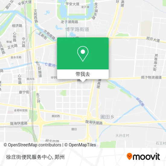 徐庄街便民服务中心地图