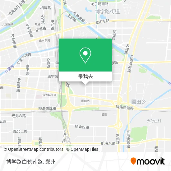 博学路白佛南路地图