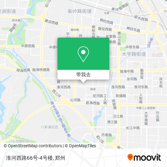 淮河西路66号-4号楼地图