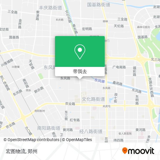 宏图物流地图