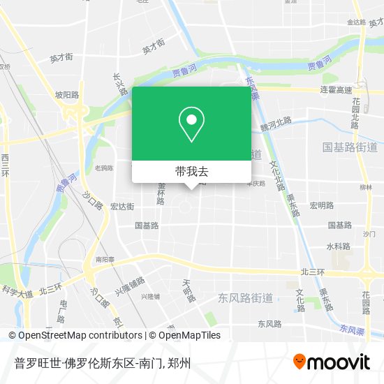 普罗旺世·佛罗伦斯东区-南门地图