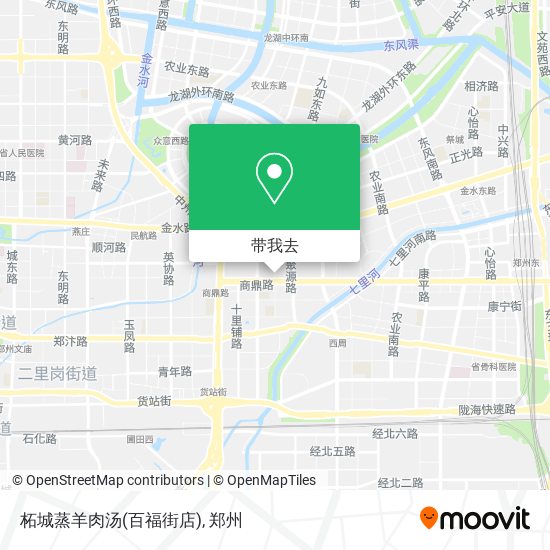 柘城蒸羊肉汤(百福街店)地图