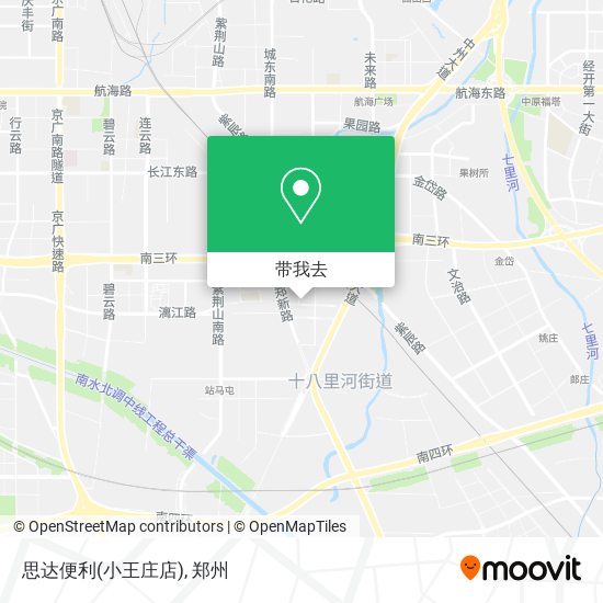 思达便利(小王庄店)地图