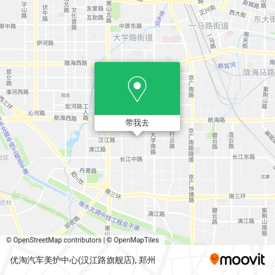 优淘汽车美护中心(汉江路旗舰店)地图