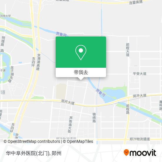 华中阜外医院(北门)地图